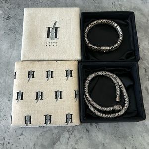 John Hardy necklace and bracelet